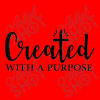 Created With A Purpose Christian Faith Men Women Bomber Jacket | Artistshot