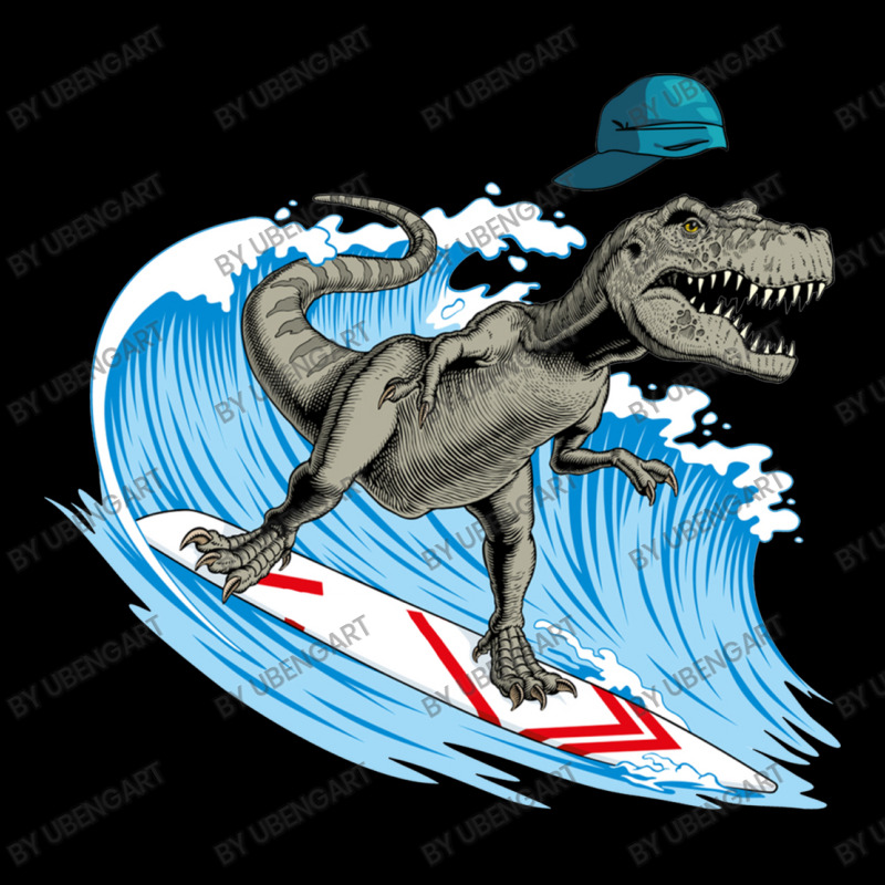 Dinosaur Surfing Dinosaur Lovers Pocket T-shirt | Artistshot