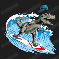 Dinosaur Surfing Dinosaur Lovers Classic T-shirt | Artistshot