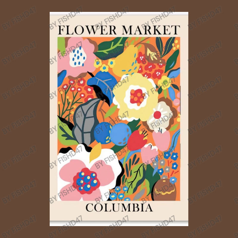 Aesthetic & Colorful Columbia Flower Market Wall Art And Canvases Beanie by fishd47 | Artistshot