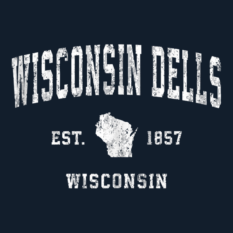 Wisconsin Dells Wisconsin Wi Vintage Athletic Sports Design Tank Top Beanie | Artistshot