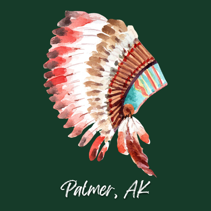 Native Indian Tribal Headdress Art T  Shirt Palmer Alaska Watercolor N Visor hat by sliceshit | Artistshot