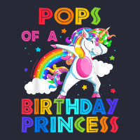 Pops Of The Birthday Princess Unicorn Rainbow Gifts T Shirt Pom Pom Beanie | Artistshot