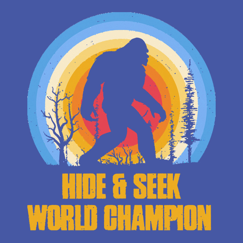 Bigfoot Hide And Seek T  Shirt Retro Bigfoot Hide And Seek World Champ Pom Pom Beanie by dmorissette903 | Artistshot