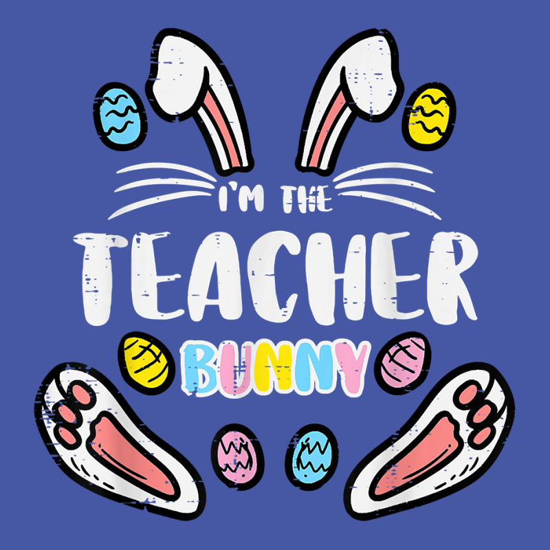 Im The Teacher Bunny Cute Easter Matching Family Rabbit T Shirt Pom Pom Beanie | Artistshot