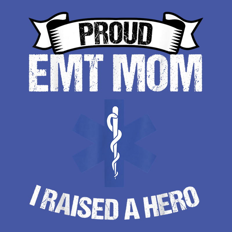 Proud Emt Mom I Raised A Hero Women Paramedics Ems T Shirt Pom Pom Beanie | Artistshot