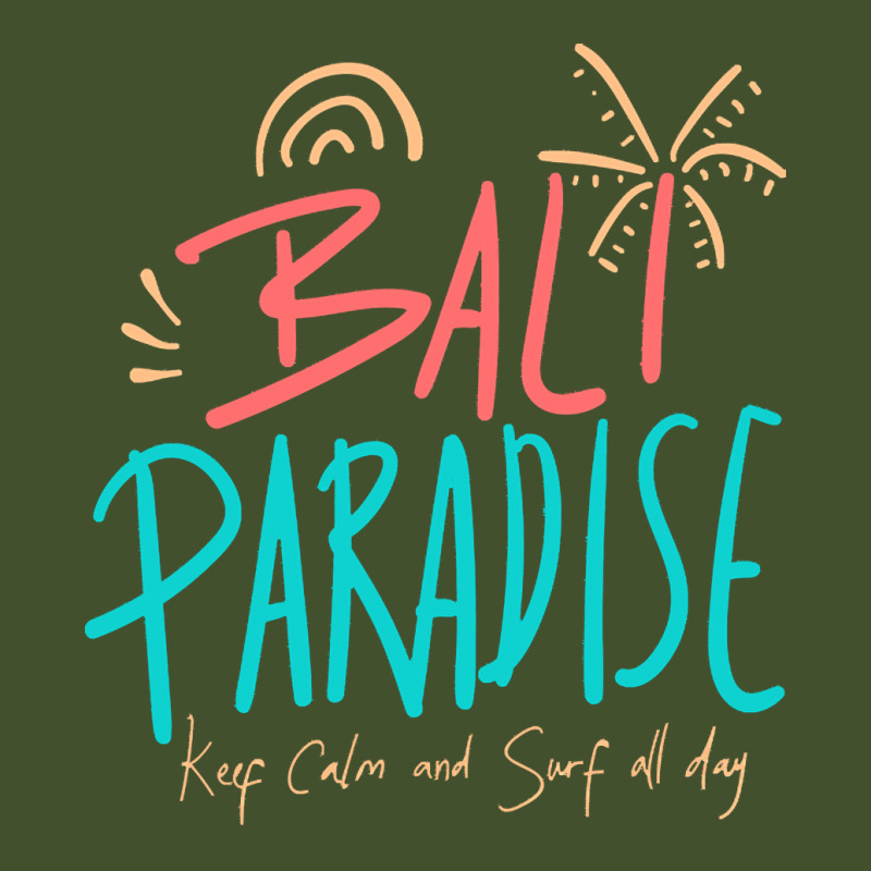 Summer 2021 T  Shirt Bali Paradise, Keep Calm, And Surf All Day T  Shi Sun Shade Cap | Artistshot