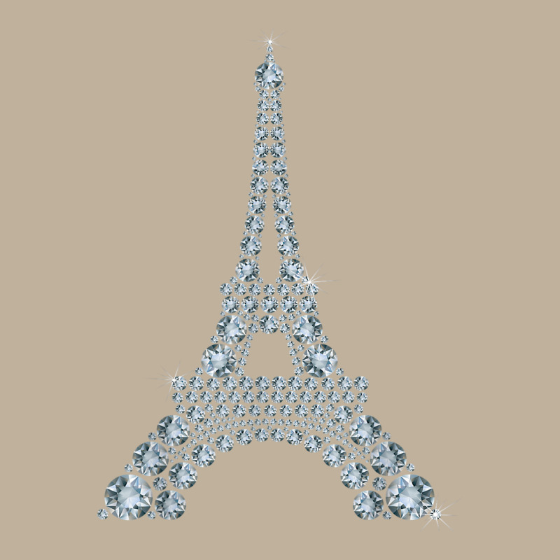 Eiffel Tower With Diamonds The Parisian French Love Sign T Shirt Sun Shade Cap by adam.troare | Artistshot