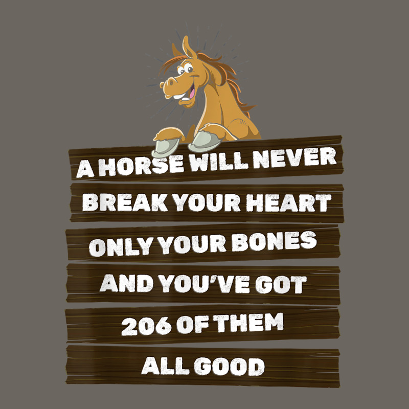 A Horse Will Never Break Your Heart   Horseback Riding Horse T Shirt Sun Shade Cap by tamkyfashions | Artistshot