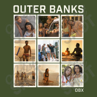 Outer Banks Group Shot Photo Panel Collage Sun Shade Cap | Artistshot