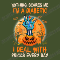 Diabetes Diabetic Nothing Scares Me Im A Diabetic I Deal With Pricks 4 Sun Shade Cap | Artistshot