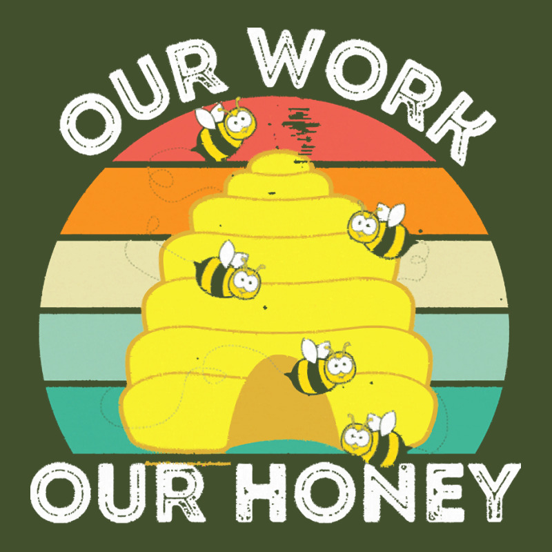 Bee Vegan T  Shirt Our Work Our Honey Bee Vegan Plantbased Funny Novel Sun Shade Cap | Artistshot