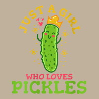 Womens Pickle Just A Girl Who Loves Pickles Vegan V Neck T Shirt Sun Shade Cap | Artistshot