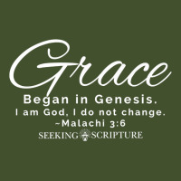 Grace Began In Genesis Script Edition Premium T Shirt Sun Shade Cap | Artistshot