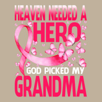 Heaven Needed A Hero God Picked My Grandma Breast Cancer T Shirt Sun Shade Cap | Artistshot