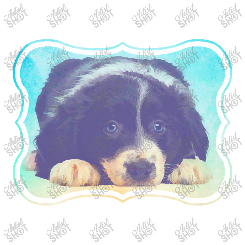 Border Collie Puppy Mesh Back Trucker Hat | Artistshot