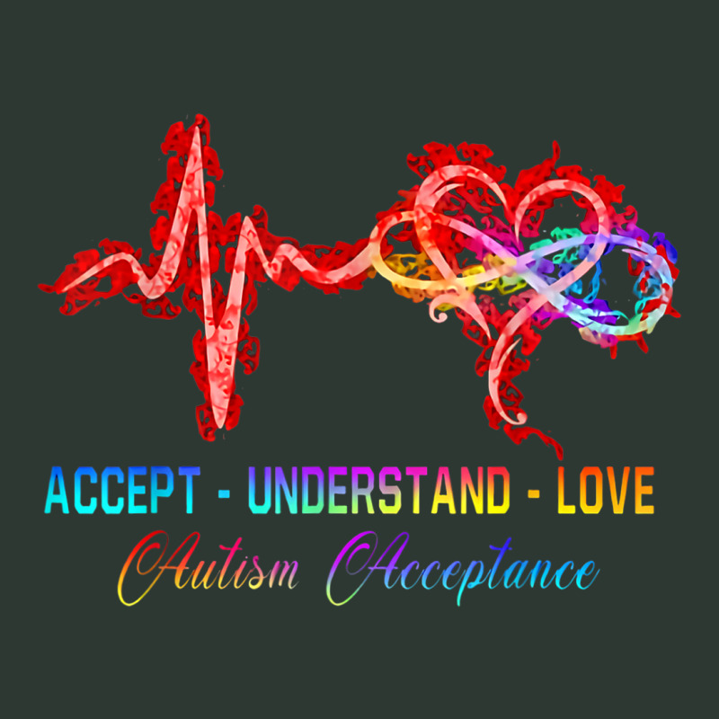 Nurse Autism Accept Understand Love Autism Awareness Mesh Back Trucker Hat by Vivu991 | Artistshot