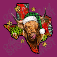 Christmas Texas Highland Cow Tie Dyed Bucket Hat | Artistshot