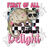 First Of All I'm A Delight Cub Paper Bag - 8 X 4 1/2 X 10 1/4 | Artistshot