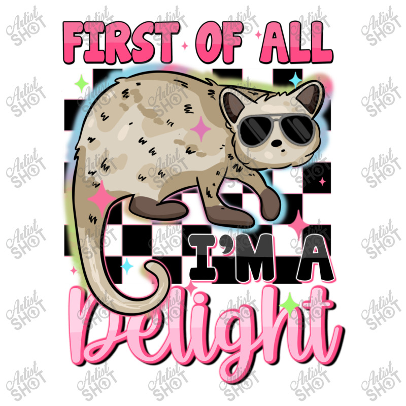 First Of All I'm A Delight Cub Paper Bag - 8 X 4 1/2 X 10 1/4 | Artistshot