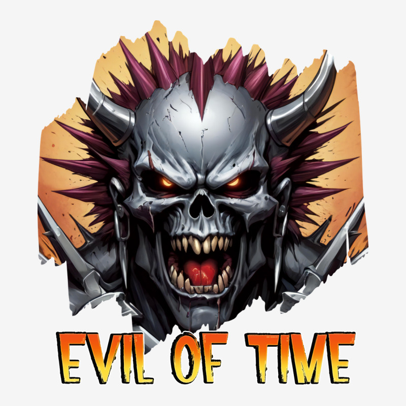 Evil Of Time Adjustable Cap by design@deva | Artistshot