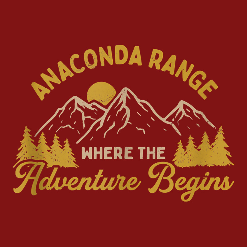 Where The Adventure Begins Anaconda Range Hiking Montana Tank Top Snapback Trucker Cap by dornakgb | Artistshot