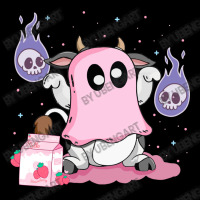 Kawaii Pastel Goth Cute Creepy Strawberry Milk Ghost Cow Women's V-neck T-shirt | Artistshot