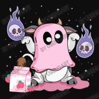 Kawaii Pastel Goth Cute Creepy Strawberry Milk Ghost Cow Crop Top | Artistshot