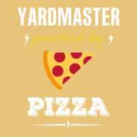 Yardmaster Powered By Pizza Funny Gift Dyed Cap | Artistshot