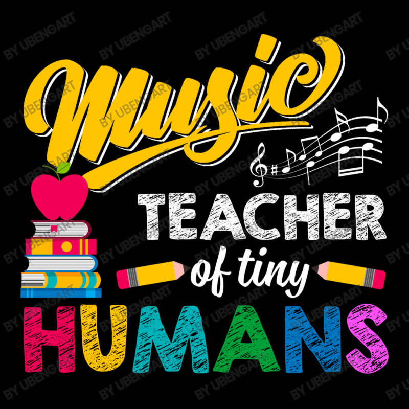 Music Teacher Of Tiny Humans Back To School Music Director Zipper Hoodie by UbengArt | Artistshot