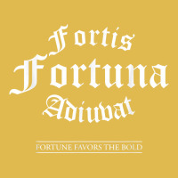 Fortis Fortuna Adiuvat Latin Quote T Shirt Dyed Cap | Artistshot