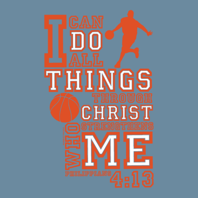 Slingshot  I Can Do All Things Basketball Sweatshirt Urban Heavy T-shirt | Artistshot