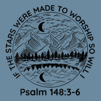 Womens If The Stars Were Made To Worship So Will I Psalm 1483 6 V Neck Urban Heavy T-shirt | Artistshot