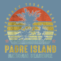 Padre Island National Seashore Retro Palm Sunset   Beach Urban Heavy T-shirt | Artistshot