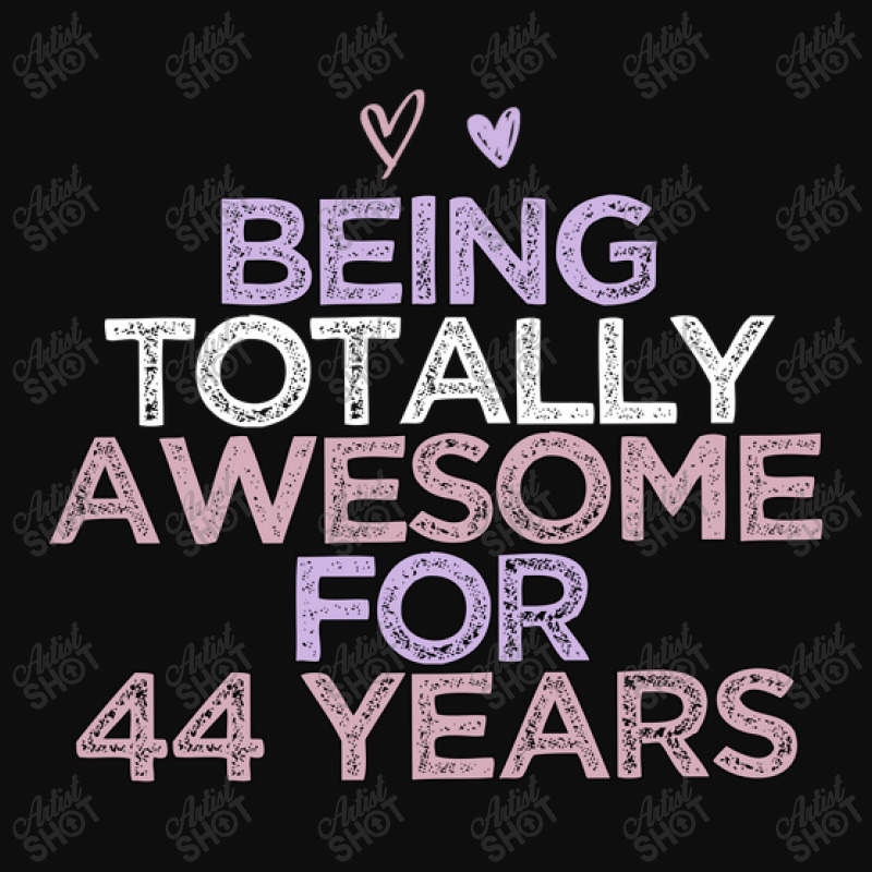 Being Totally Awesome For 44 Years Crop Top by thebestisback | Artistshot