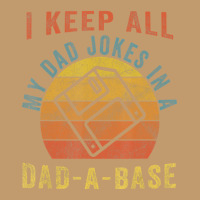 I Keep All My Dad Jokes In A Dad-a-base Vintage Father Dad Urban Heavy T-shirt | Artistshot