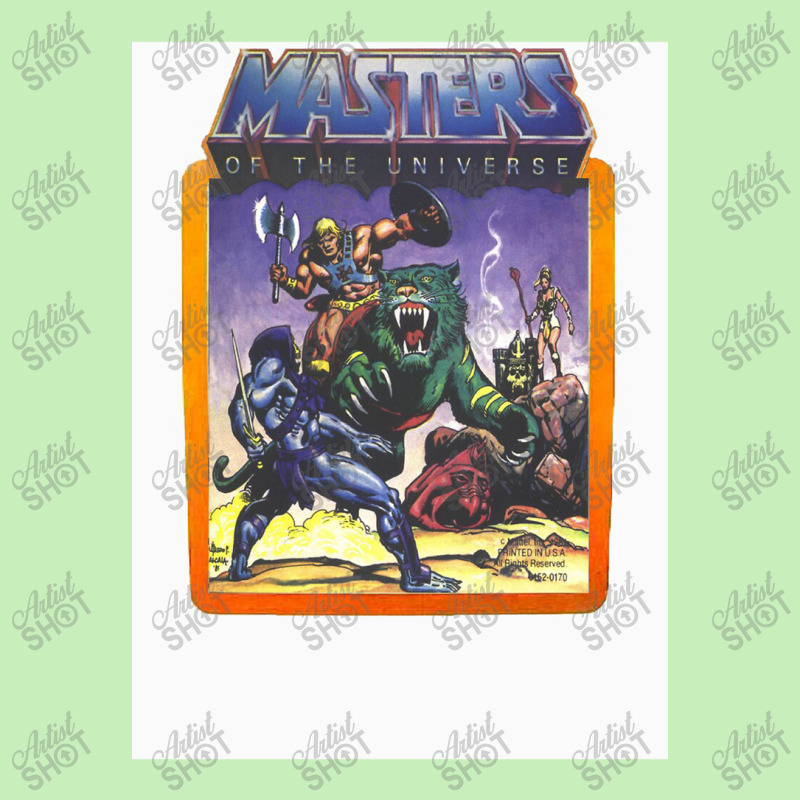 He   Man Masters Of The Universe Battle Scene With Skeletor Urban Heavy T-shirt by alove | Artistshot