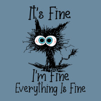 It's Fine I'm Fine Everything Is Fine Cat Funny Urban Heavy T-shirt | Artistshot