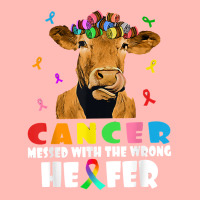 Cancer Messed With The Wrong Heifer Cow Lover Fight Cancer For Fans Urban Heavy T-shirt | Artistshot