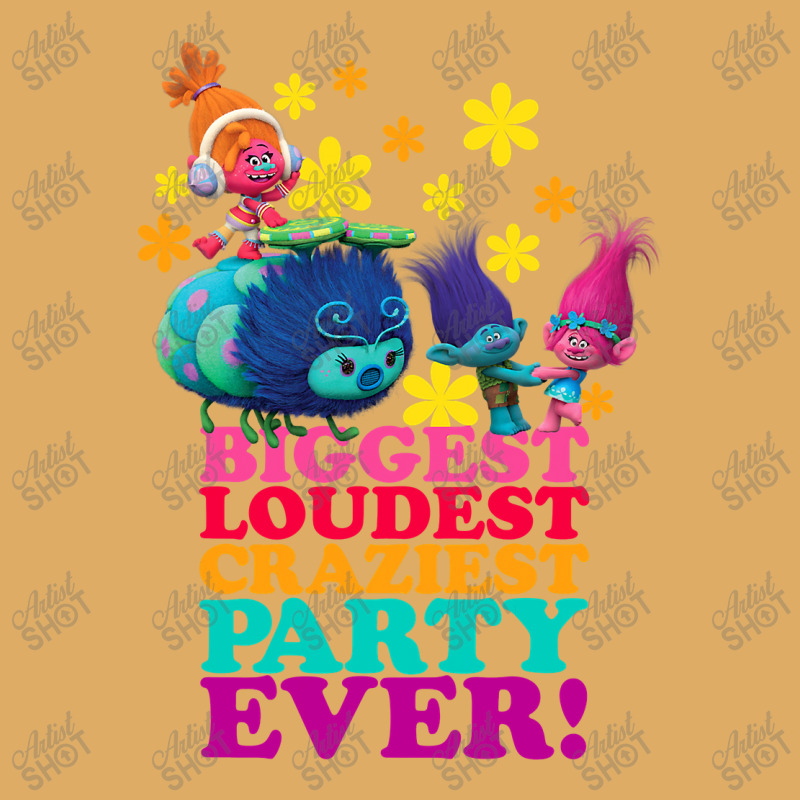 Dreamworks' Trolls Character Party Urban Heavy T-shirt | Artistshot