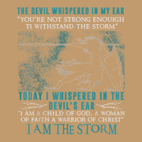 I Am A Child Of God   A Warrior Of Christ   I Am The Storm T Shirt Urban Heavy T-shirt | Artistshot