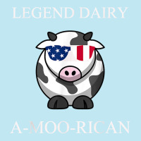 Legend Dairy A-moo-rican Cow Lover Funny Gift For Fans Urban Heavy T-shirt | Artistshot