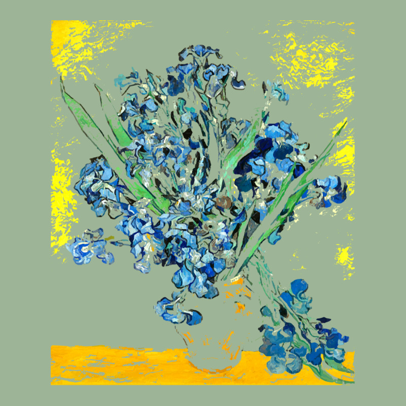 Famous Painting T  Shirt Irises Painting By Van Gogh T  Shirt Urban Pullover Hoodie | Artistshot