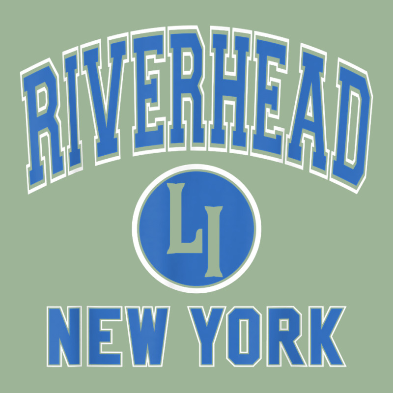 Riverhead New York Li Ny Varsity Style Blue Print T Shirt Urban Pullover Hoodie | Artistshot