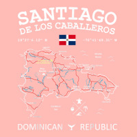 Santiago De Los Caballeros Dominican Republic Map Flag T Shirt Urban Pullover Hoodie | Artistshot