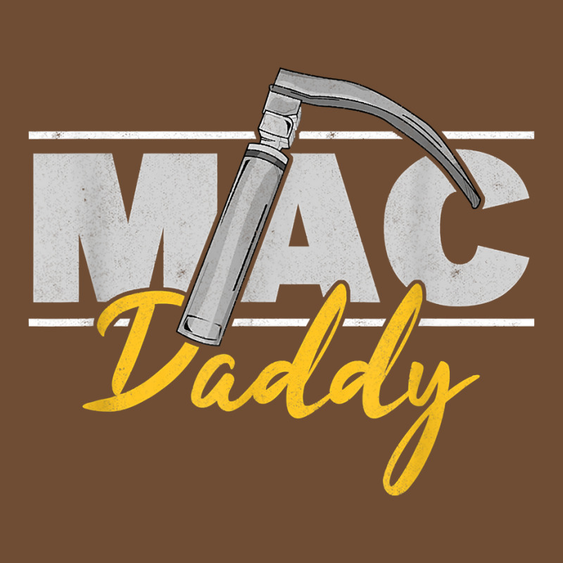 Mac Daddy Funny Anesthetist Fathers Day Gift Laryngoscope T Shirt Leatherette Tumbler | Artistshot