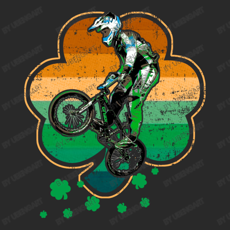 Patrick's Day Bmx Motocross Bike Racing Bicycle Rider Sports Toddler T-shirt by UbengArt | Artistshot