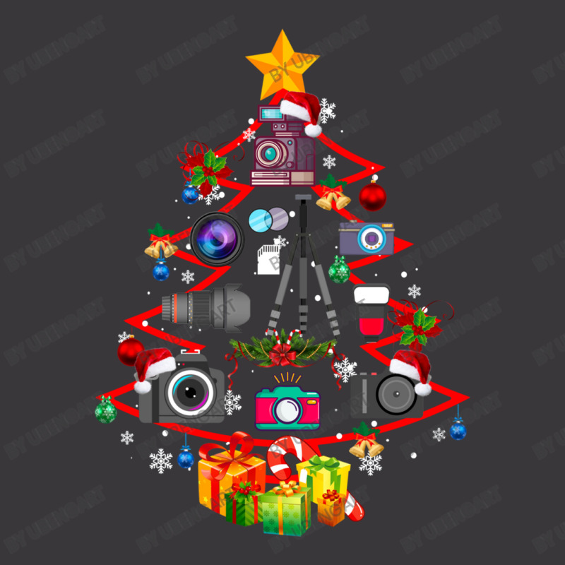 Photographer Camera Christmas Ornament Tree Funny Xmas Ladies Curvy T-Shirt by UbengArt | Artistshot