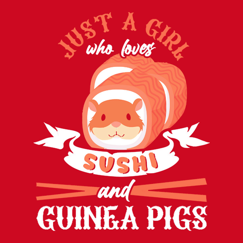 Guinea Pig T  Shirt Girl Who Loves Guinea Pigs Sushi Japan Rodent Fan Pom Pom Beanie | Artistshot