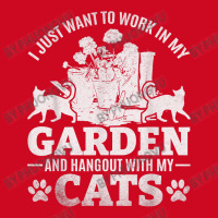 I Just Want To Work In My Garden And Hang Out With My Cats T Shirt Pom Pom Beanie | Artistshot